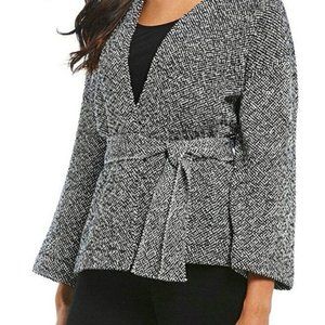 Eileen Fisher Monochrome Textured Blazer